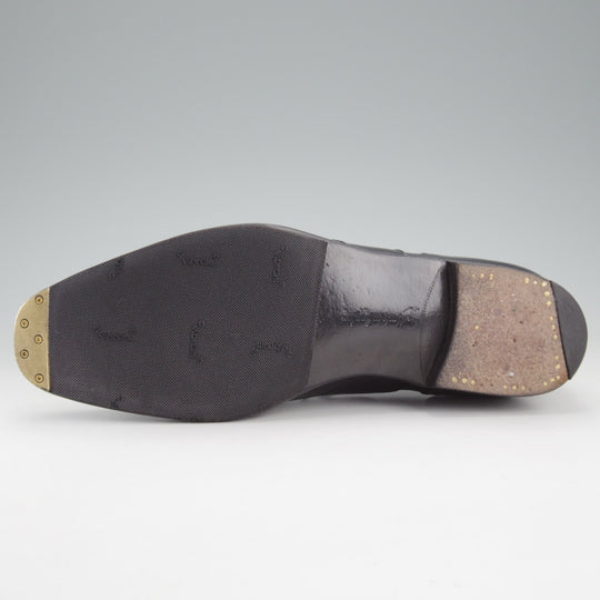 極上★エドワードグリーン 6E【現行定価20万円以上★純正ツリー付/BEAULIEU/808ラスト】ブラインドブローグ/カーフ/黒/EDWARD GREEN★o326