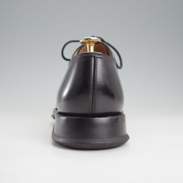 極美品★チャーチ 65F/UK6.5【4都市ロゴ★DOVER/ドーバー】107ラスト/プレーントゥ/ナチュラルカーフ/黒/メンズ/Church's★n818