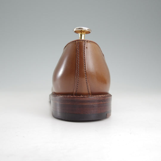 極美品★オールデン 7D【貴重★ウイスキーコードバン/茶/(ハワイ)Leather Soul別注】D1106/プラザラスト/ローファー/メンズ/ALDEN★o328