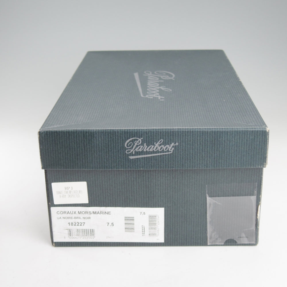 極美品★パラブーツ SIZE 7.5【貴重★ユナイテッドアローズ別注/CORAUX MORS】ビットローファー/黒/メンズ/UNITED ARROWS/Paraboot★o876