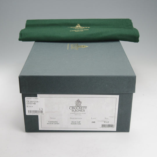 使用数回★クロケット&ジョーンズ 9.5E【定価￥154,000-★CAMBERLEY/007-スペクター着用】ダブルモンク/348ラスト/黒/Crockett&Jones★o330