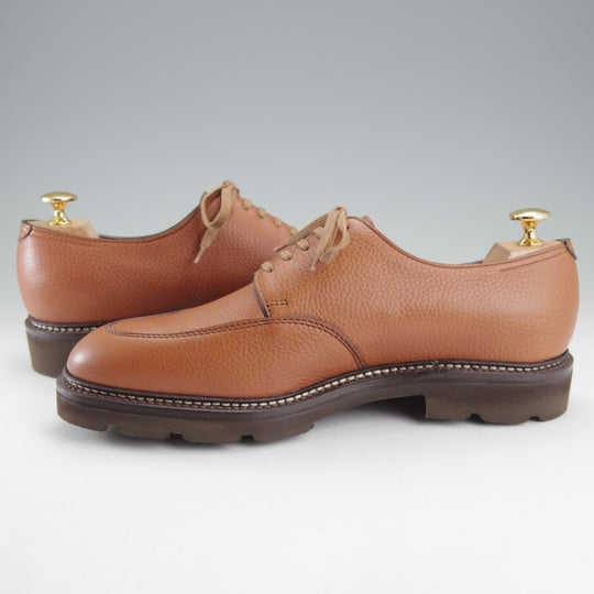 未使用★ジョンロブ 6.5E【定価￥243,100-★SENTRY/Uチップ】0015ラスト/ぺブルグレイン/シボ革/TAN/茶/メンズ/JOHN LOBB★o331