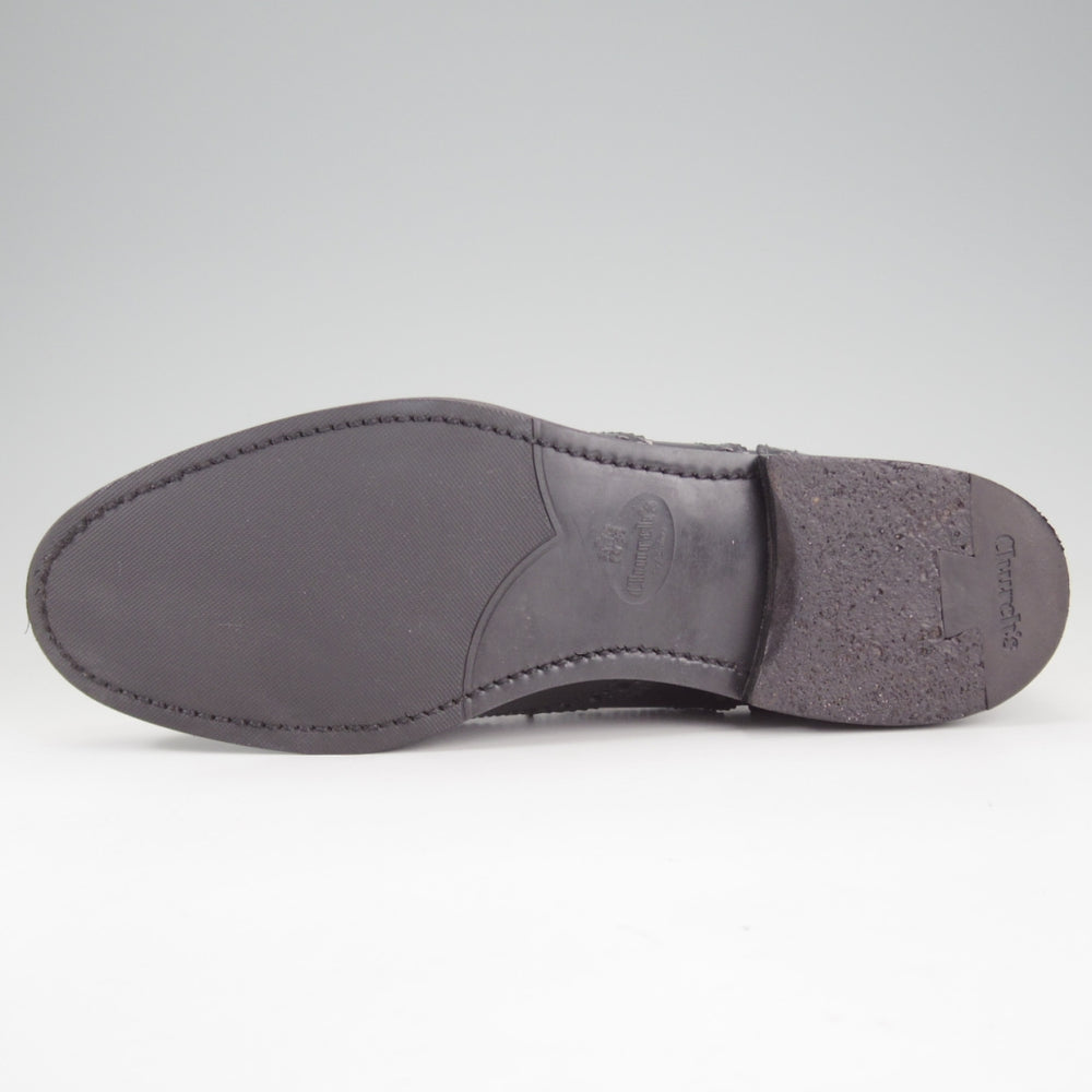 極上★チャーチ(レディース) SIZE 37【定価￥198,000-★バーウッド/BURWOOD WG】ポリッシュドバインダーカーフ/黒/Church's★p457