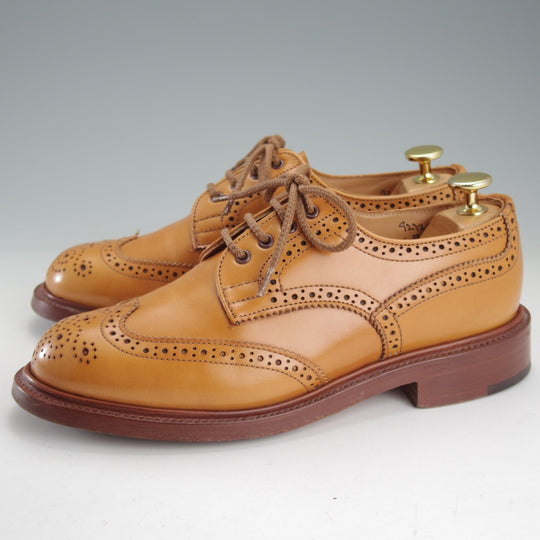 極美品★トリッカーズ(レディース) SIZE 4.5【定価￥132,000-★エイコンアンティーク/ANNE】L5679/フルブローグ/薄茶/Tricker's★o332