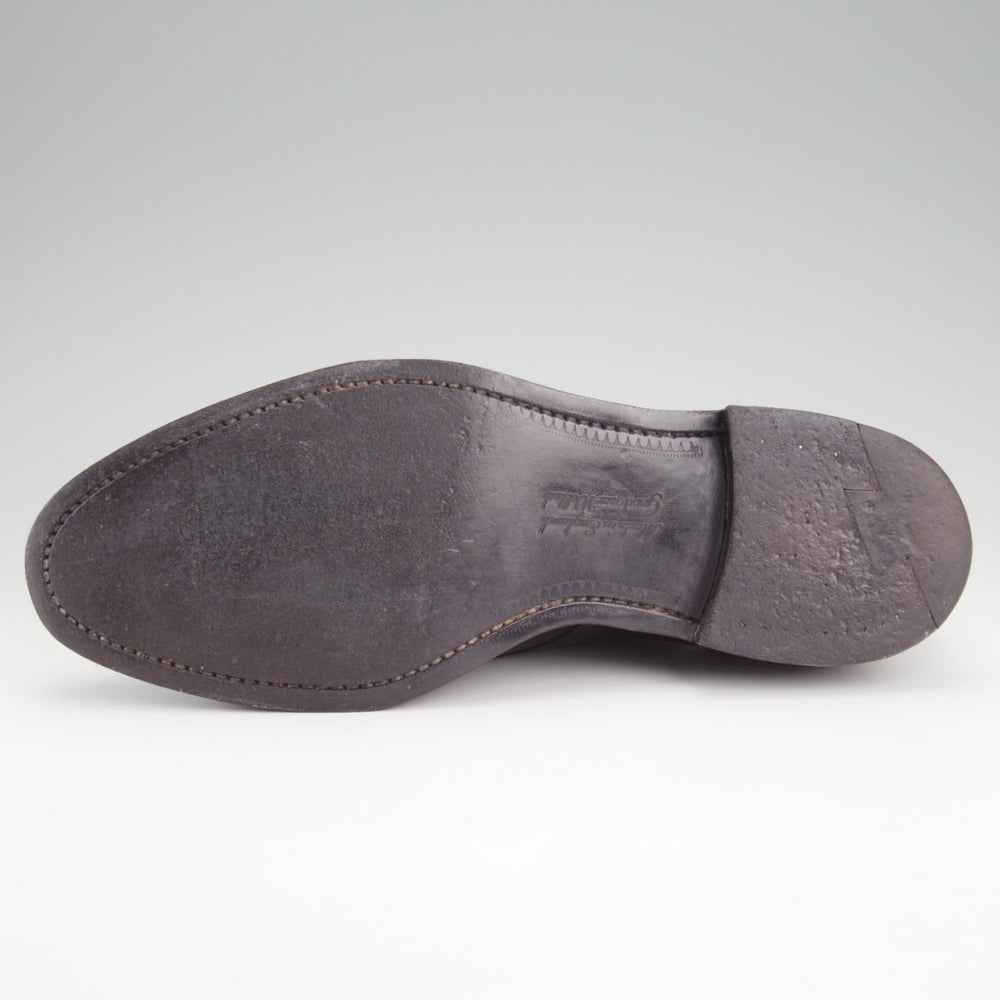 極美品★(英)チーニー 7F【現行定価￥92,400-★1886コレクション/ASTWELL】1886ラスト/パンチドキャップトゥ/カーフ/黒/CHEANEY★n822