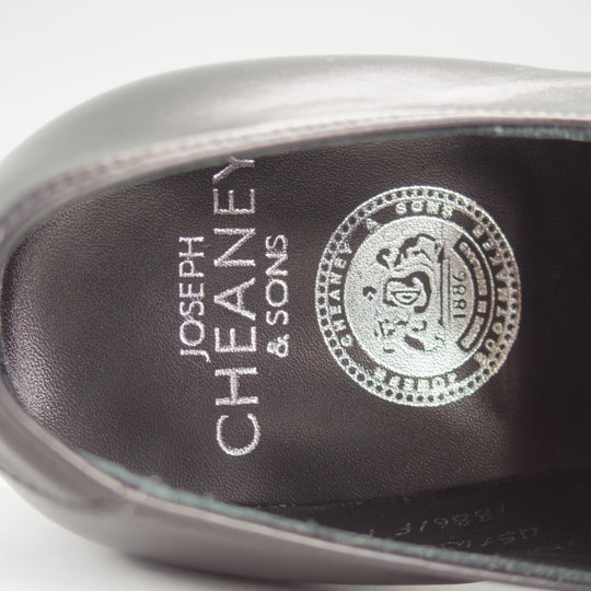 極美品★(英)チーニー 7F【現行定価￥92,400-★1886コレクション/ASTWELL】1886ラスト/パンチドキャップトゥ/カーフ/黒/CHEANEY★n822