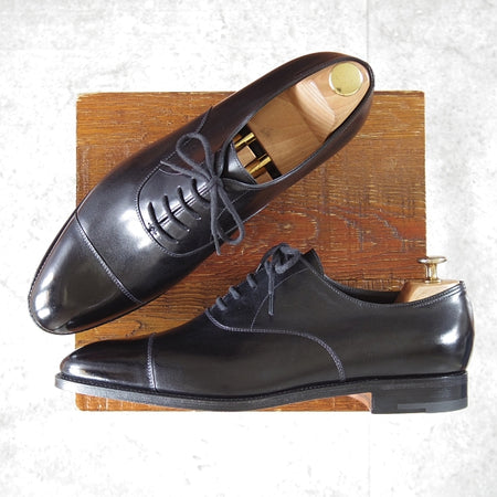未使用★ジョンロブ 8E【定価￥228,800-★CITY 2/シティ/7000ラスト】ストレートチップ/カーフ/黒/メンズ/JOHN LOBB★n317