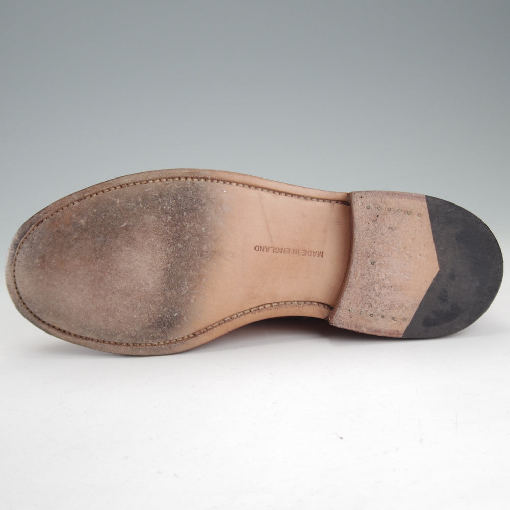 極美品★トリッカーズ(レディース) SIZE 4.5【定価￥132,000-★エイコンアンティーク/ANNE】L5679/フルブローグ/薄茶/Tricker's★o332