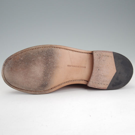 極美品★トリッカーズ(レディース) SIZE 4.5【定価￥132,000-★エイコンアンティーク/ANNE】L5679/フルブローグ/薄茶/Tricker's★o332