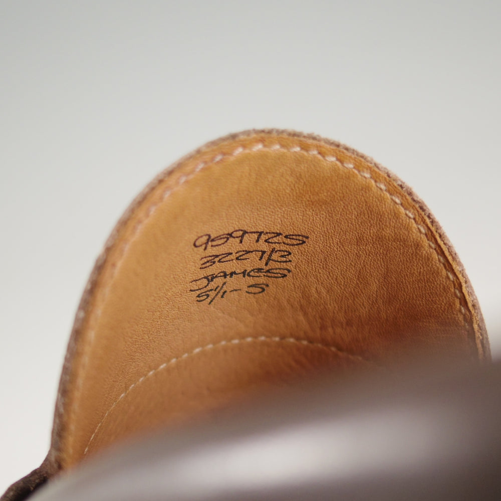 美品★トリッカーズ SIZE 5.5【定価￥110,000-★コインローファー/JAMES】3227/カーフ/Espresso Burnished/濃茶/メンズ/Tricker's★p458