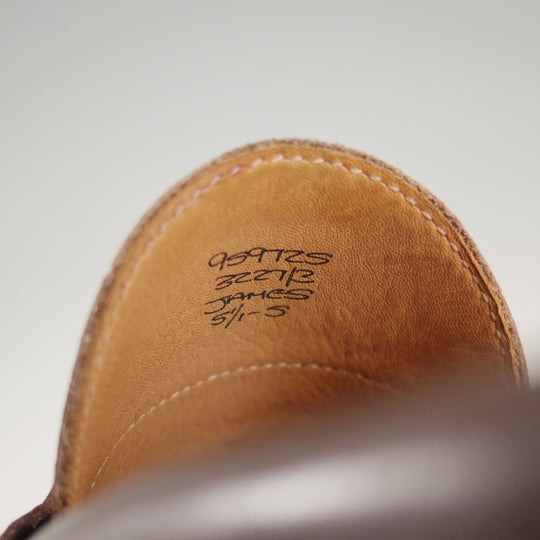 美品★トリッカーズ SIZE 5.5【定価￥110,000-★コインローファー/JAMES】3227/カーフ/Espresso Burnished/濃茶/メンズ/Tricker's★p458