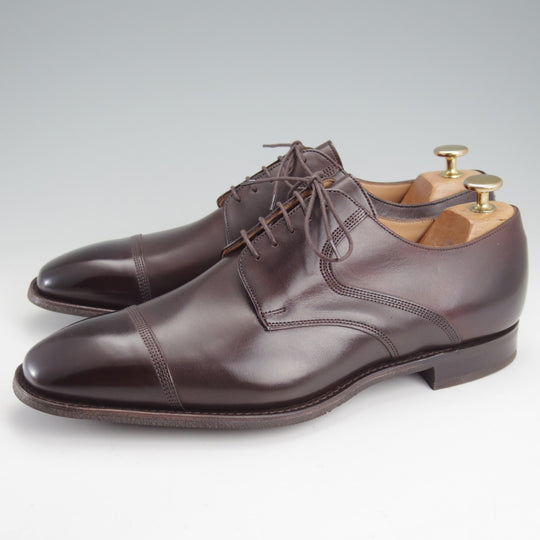 未使用★(英)チーニー 8F【グッドイヤーウェルテッド製法★ストレートチップ/10298ラスト】カーフ/濃茶/メンズ/CHEANEY★n823