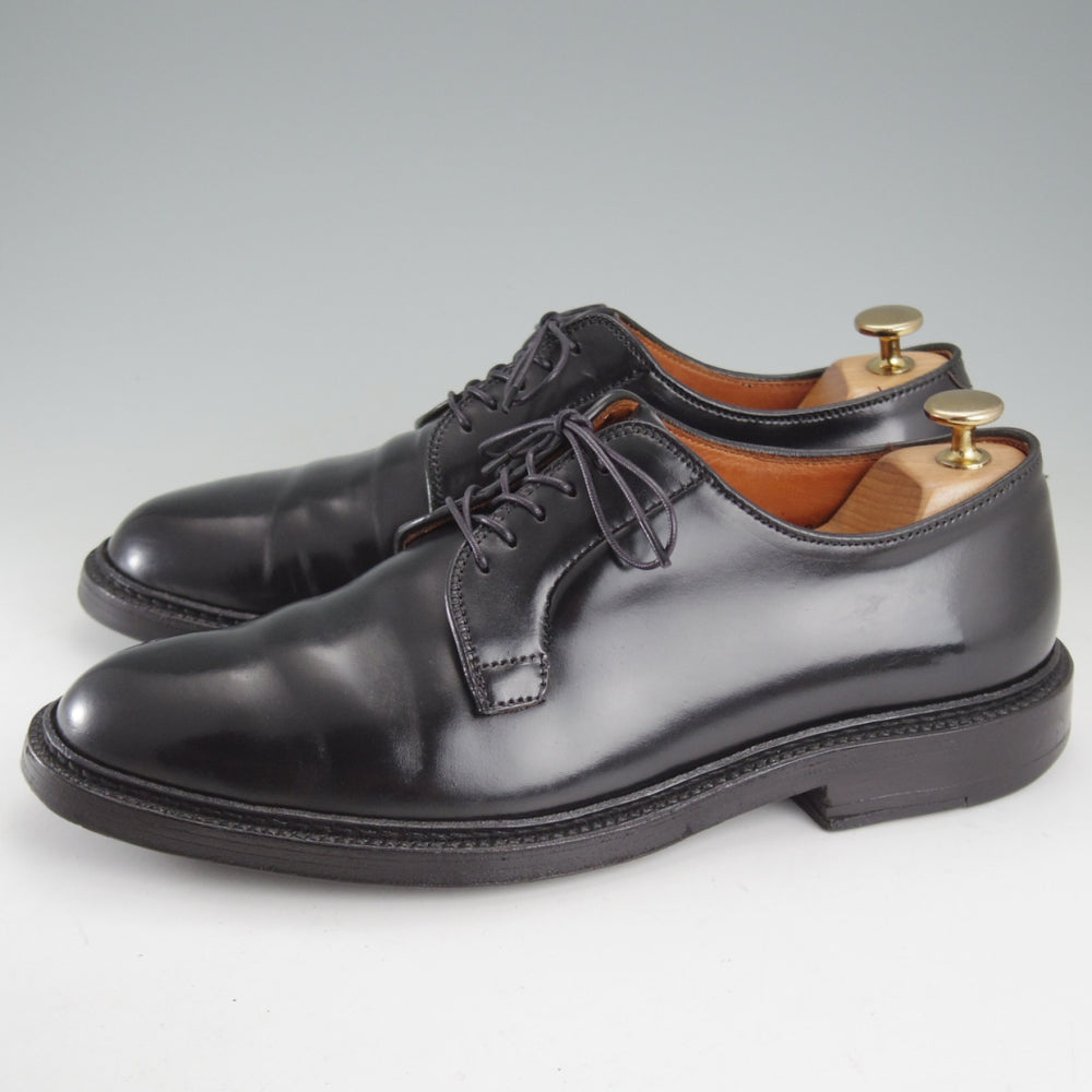 ★オールデン 8D【定価￥220,000-★コードバン仕様/9901】バリーラスト/プレーントゥ/黒/メンズ/ALDEN★o881
