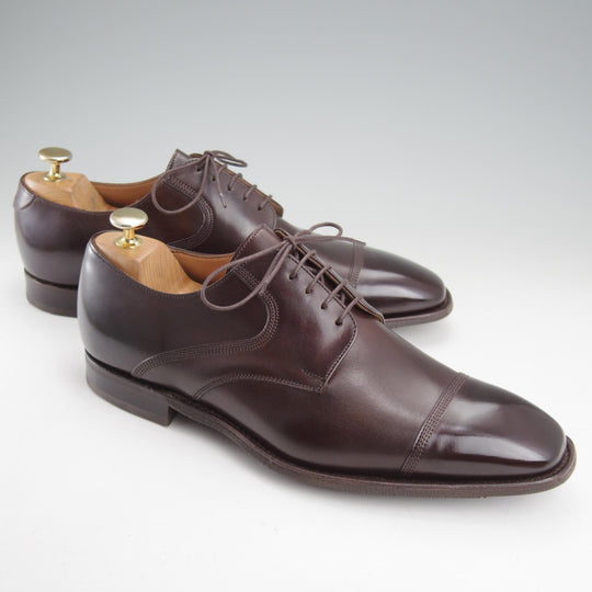 未使用★(英)チーニー 8F【グッドイヤーウェルテッド製法★ストレートチップ/10298ラスト】カーフ/濃茶/メンズ/CHEANEY★n823