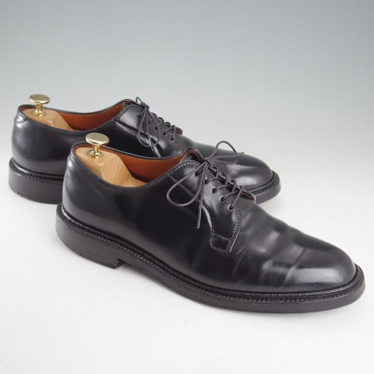 ★オールデン 8D【定価￥220,000-★コードバン仕様/9901】バリーラスト/プレーントゥ/黒/メンズ/ALDEN★o881