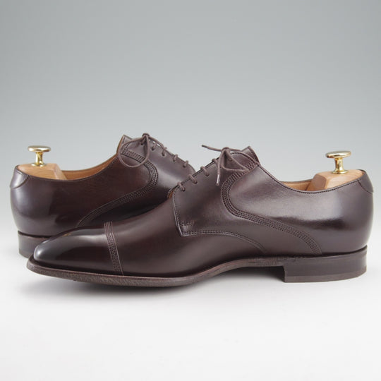 未使用★(英)チーニー 8F【グッドイヤーウェルテッド製法★ストレートチップ/10298ラスト】カーフ/濃茶/メンズ/CHEANEY★n823