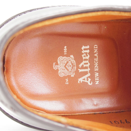 ★オールデン 8D【定価￥220,000-★コードバン仕様/9901】バリーラスト/プレーントゥ/黒/メンズ/ALDEN★o881