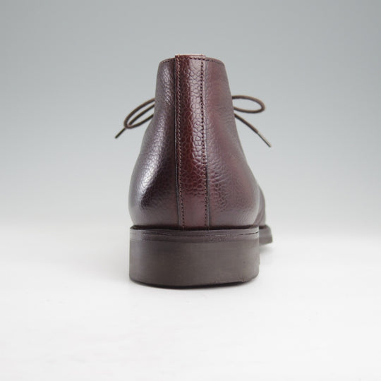 美品★(英)グレンソン 7.5F【現行定価￥71,500-★footmaster/ダイナイトソール仕様】チャッカブーツ/23597/濃茶/メンズ/GRENSON★n824