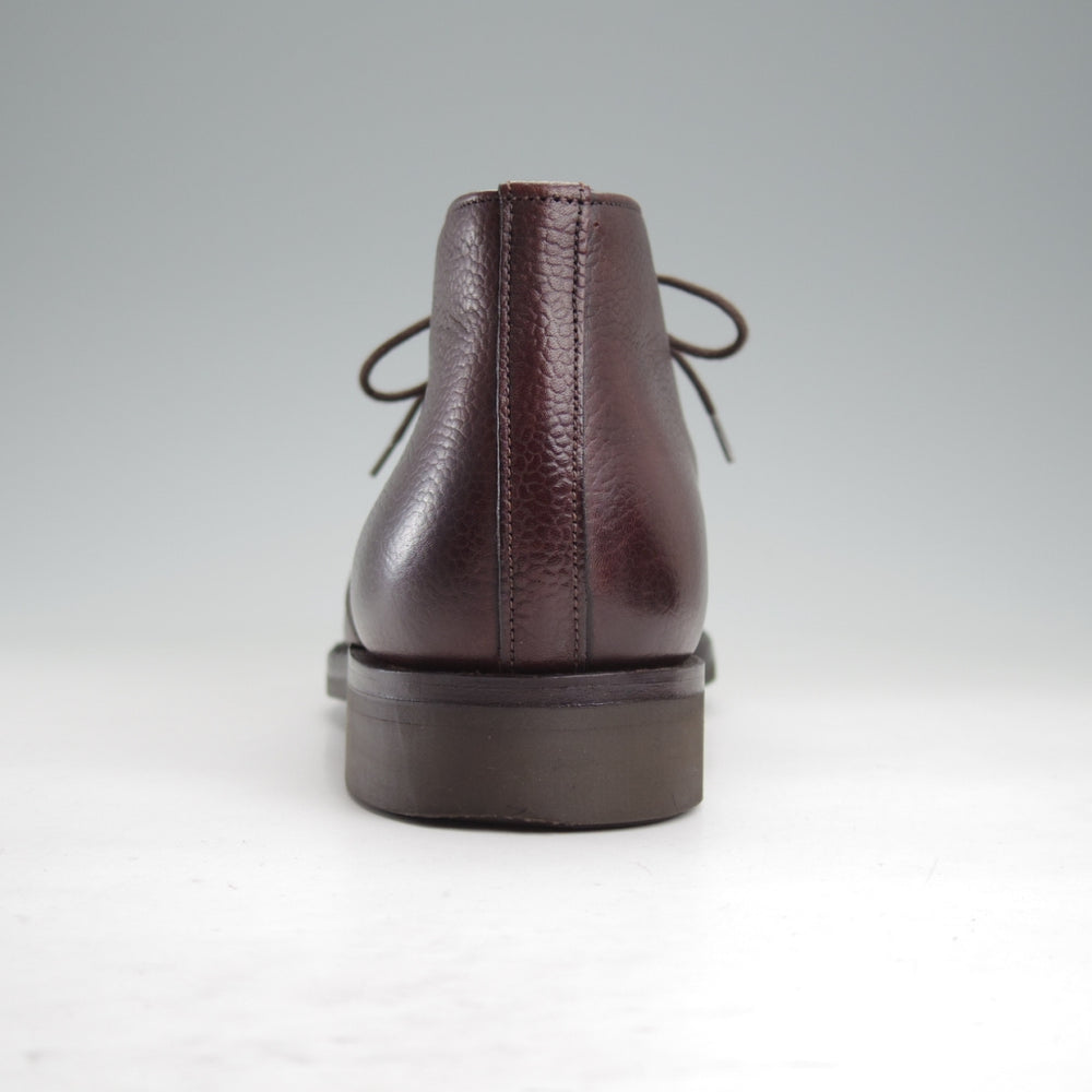 美品★(英)グレンソン 7.5F【現行定価￥71,500-★footmaster/ダイナイトソール仕様】チャッカブーツ/23597/濃茶/メンズ/GRENSON★n824