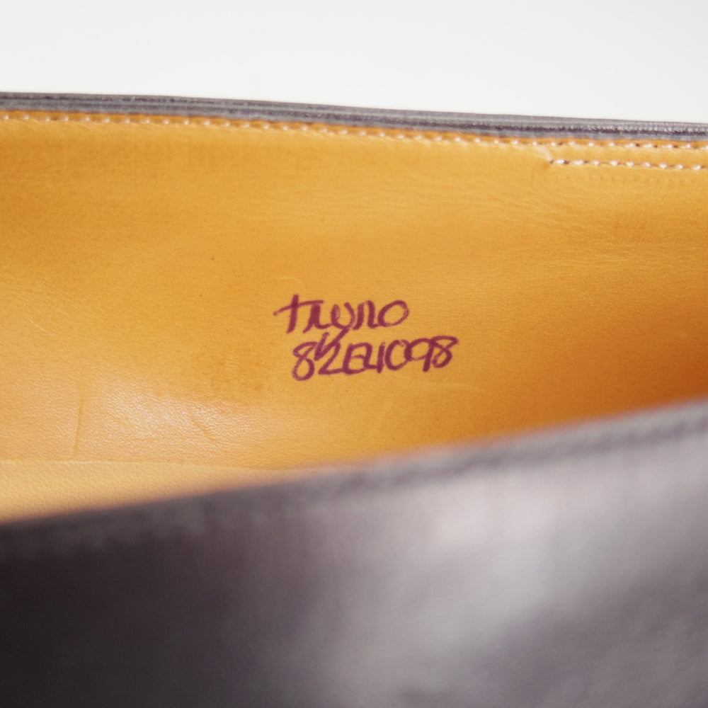 美品★ジョンロブ 8.5E【同系モデル定価1,610ユーロ(29万円程度)★タッセルローファー/TRURO】4098ラスト/ミスティカーフ/黒★o883