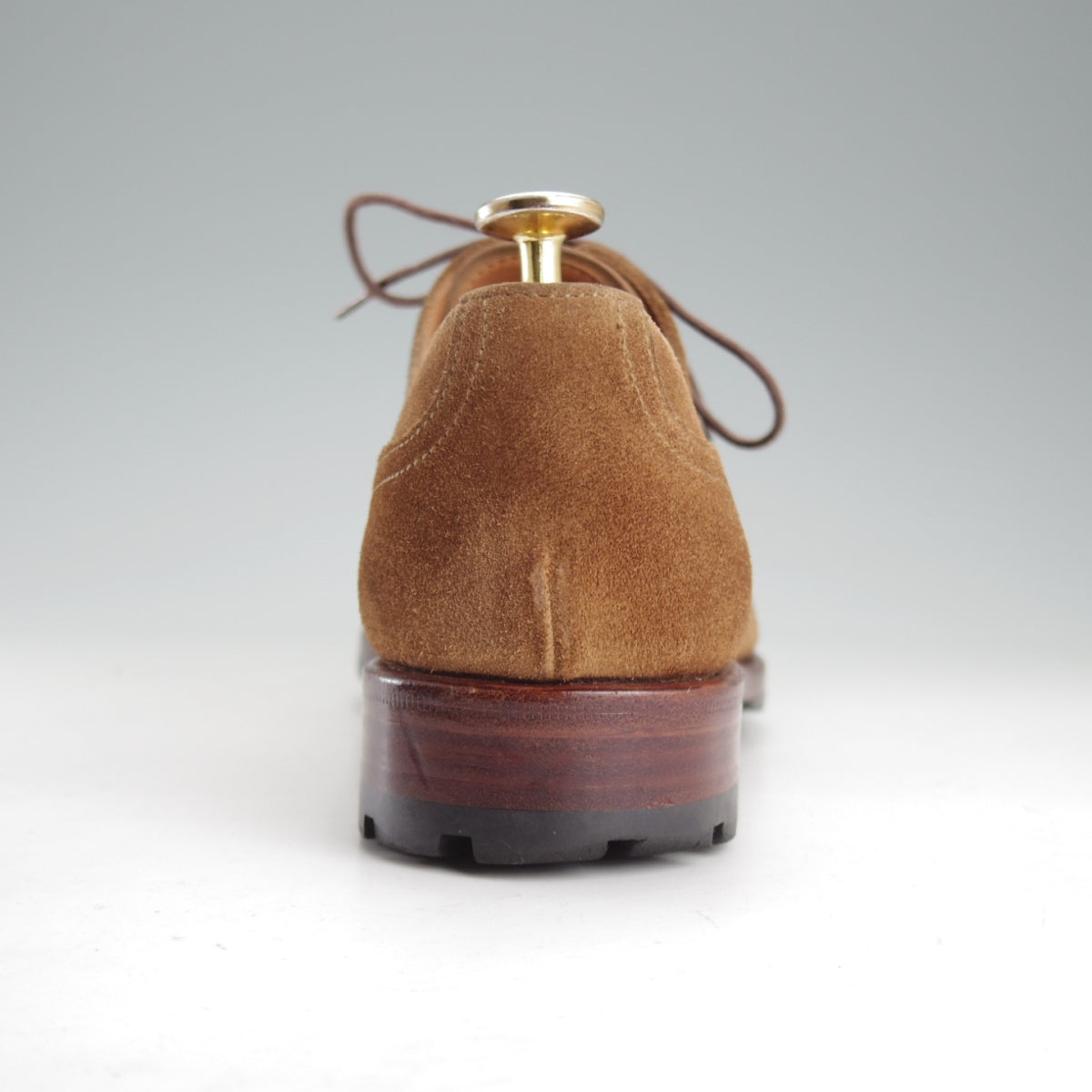 ヤンコ Uチップ スエード 7 茶 中古 Yanko o336 | 高級中古革靴の買取