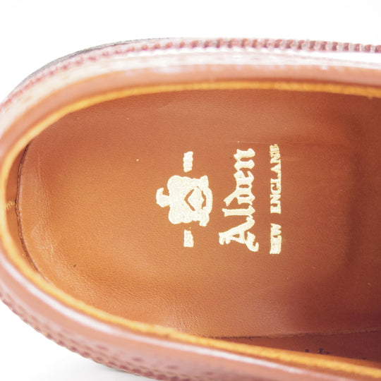 未使用★オールデン 6.5D【貴重★ラベロコードバン/茶】97502/バリーラスト/ロングウイング/メンズ/ALDEN★o884