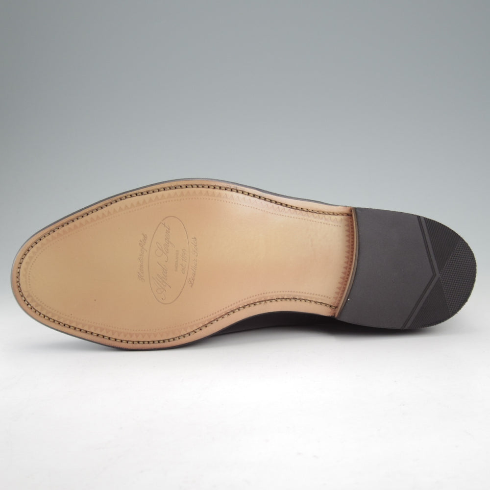 未使用★(英)アルフレッド・サージェント 9FX【グッドイヤーウェルテッド製法★クォーターブローグ/黒】48ラスト/ALFRED SARGENT★n826