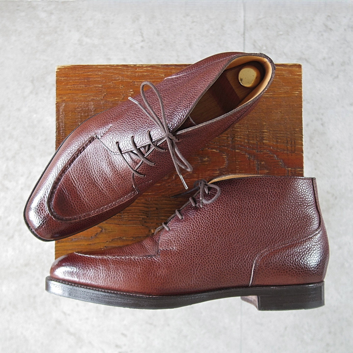 エドワードグリーン CHERWELL E82 7.5 BLACK nubuck 美品☆エドワードグリーン 7.5E【☆チャッカブーツ/CHERWELL/82ラスト