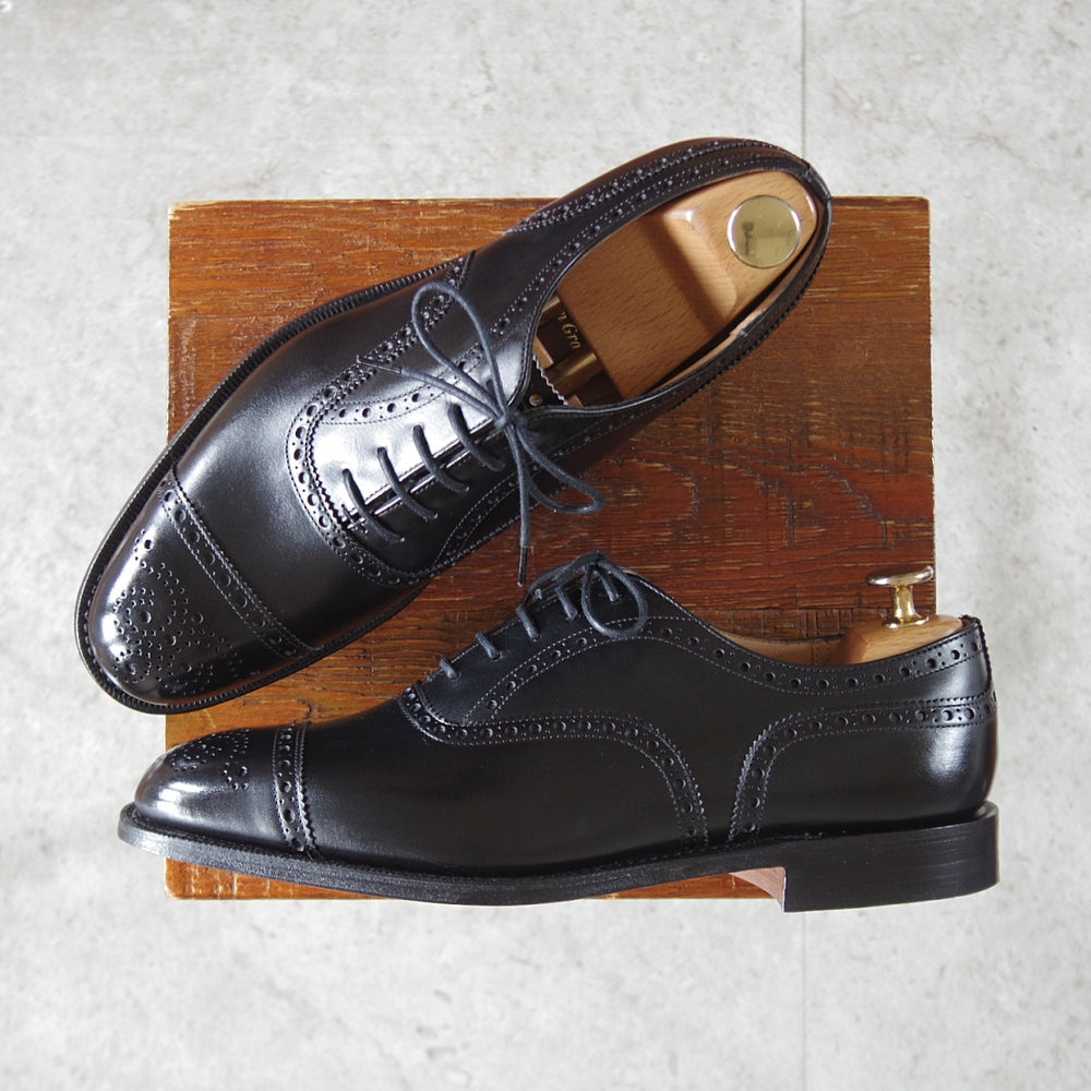 未使用★チャーチ 60F/UK6【定価￥203,500-★ディプロマット/DIPLOMAT】173ラスト/カーフ/黒/メンズ/Church's★p480