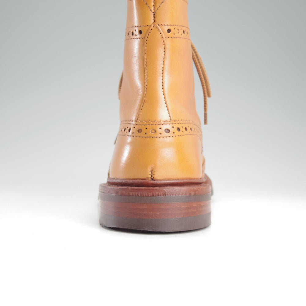 美品★トリッカーズ SIZE 7【定価￥143,000-★ダイナイトソール仕様/STOW/エイコンアンティーク】M5634/ブーツ/薄茶/Tricker's★p472