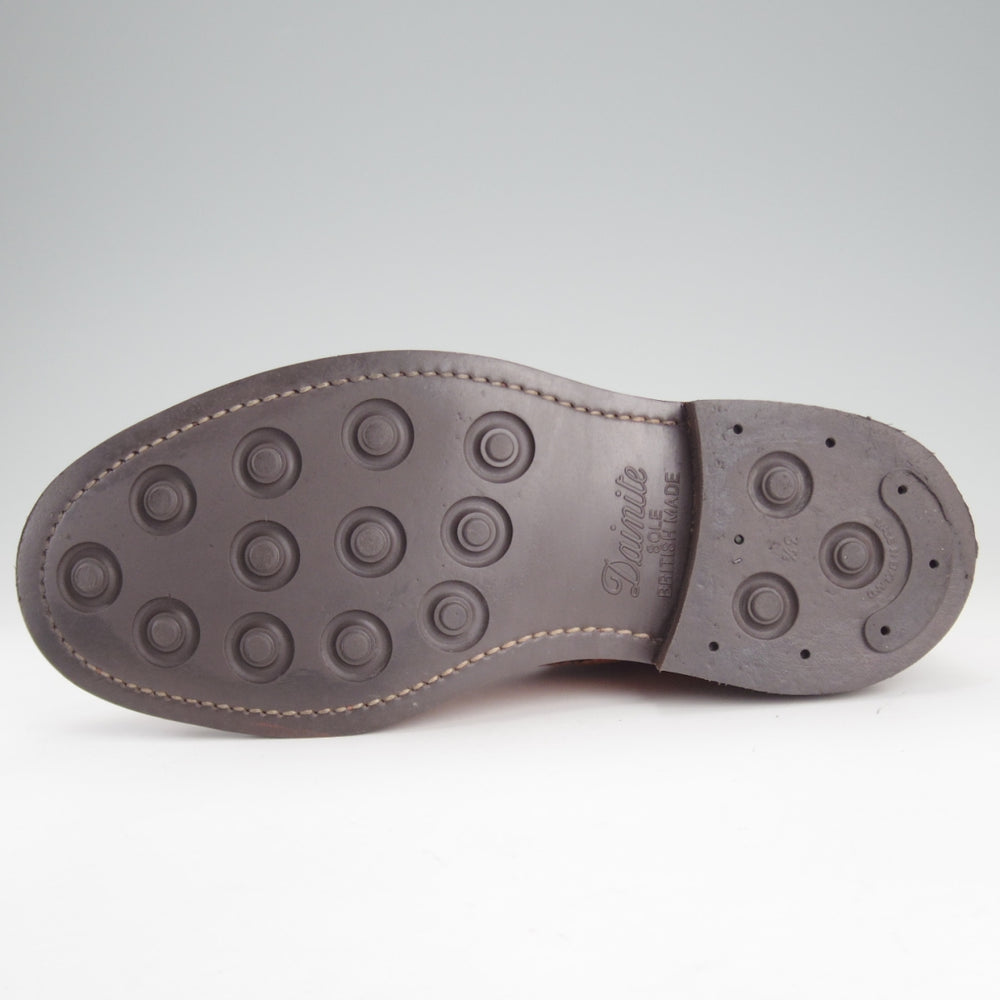 美品★トリッカーズ SIZE 7【定価￥143,000-★ダイナイトソール仕様/STOW/エイコンアンティーク】M5634/ブーツ/薄茶/Tricker's★p472