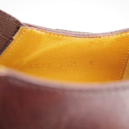 極美品★パラブーツ SIZE 6【定価￥90,200-★PHOTON/フォトン/サイドゴアシューズ】TEXソール/リスレザー/濃茶/メンズ/Paraboot★o889