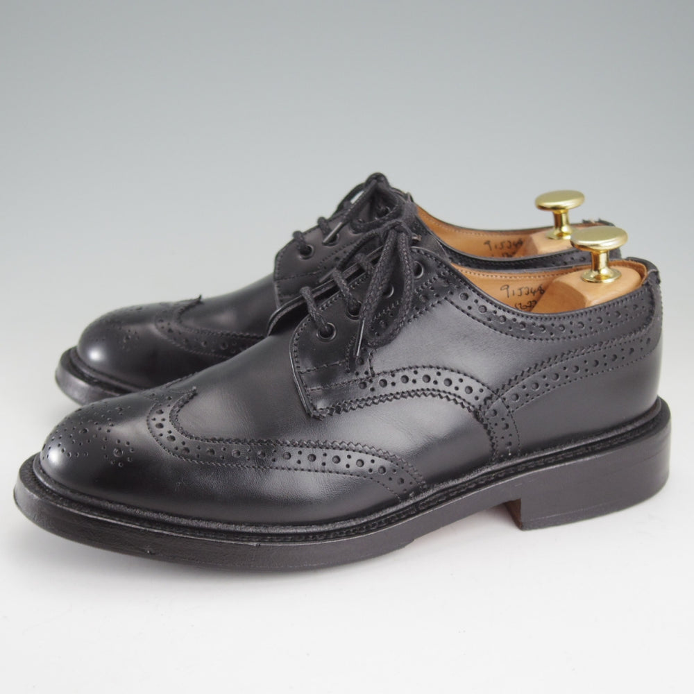 極上★トリッカーズ(レディース) SIZE 4.5【定価￥132,000-★BOURTON/バートン】L5633/カントリーシューズ/カーフ/黒/Tricker's★o891