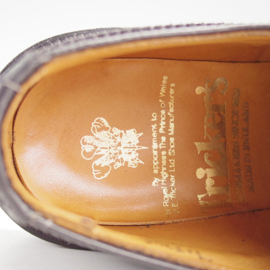 極上★トリッカーズ(レディース) SIZE 4.5【定価￥132,000-★BOURTON/バートン】L5633/カントリーシューズ/カーフ/黒/Tricker's★o891