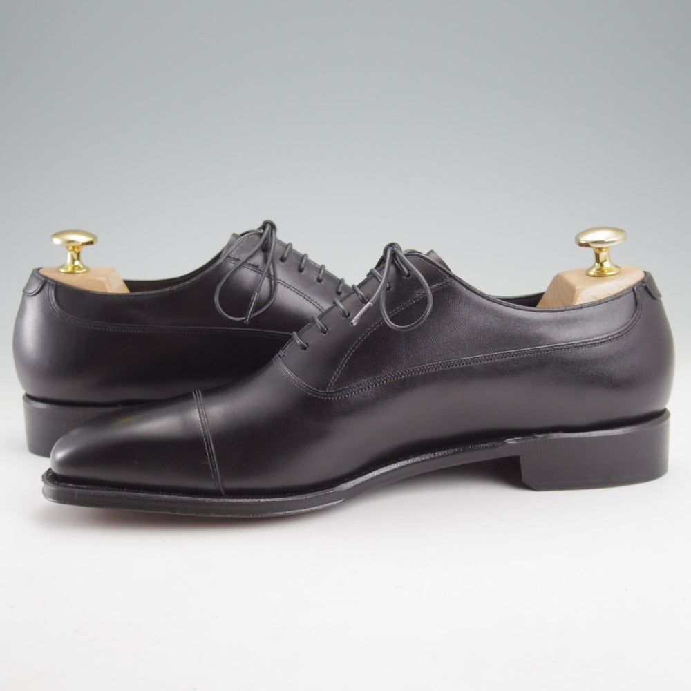 未使用★シェットランドフォックス SIZE 5.5【モデル定価￥50,600-★アバディーン/536F】ストレートチップ/カーフ/黒/SHETLANDFOX★n832