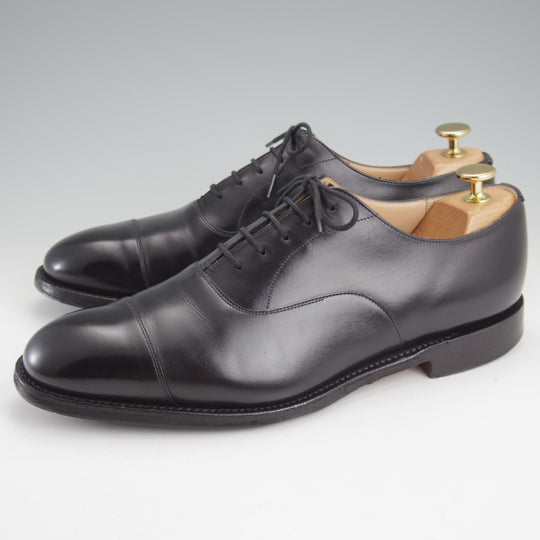 極上★チャーチ 75F/UK7.5【定価￥181,500-★コンサル/CONSUL】173ラスト/ストレートチップ/カーフ/黒/メンズ/Church's★n833