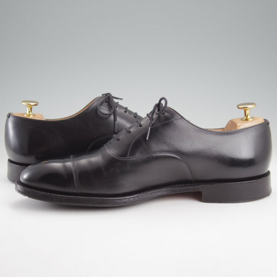 極上★チャーチ 75F/UK7.5【定価￥181,500-★コンサル/CONSUL】173ラスト/ストレートチップ/カーフ/黒/メンズ/Church's★n833