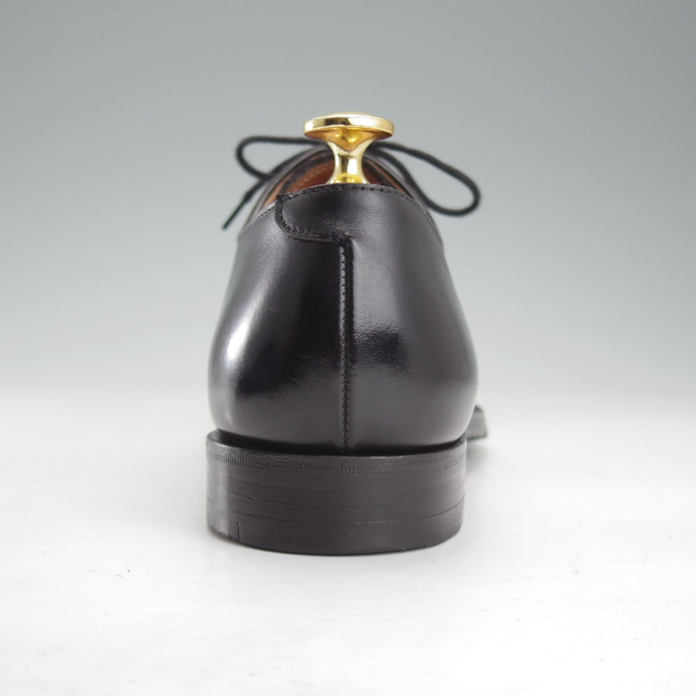 極美品★クロケット&ジョーンズ 6E【定価￥143,000-★ALEX/アレックス/348ラスト】ホールカット/カーフ/黒/メンズ/Crockett&Jones★o346