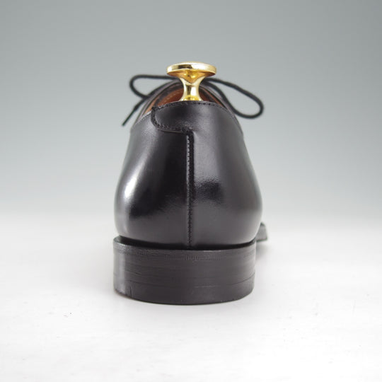 極美品★クロケット&ジョーンズ 6E【定価￥143,000-★ALEX/アレックス/348ラスト】ホールカット/カーフ/黒/メンズ/Crockett&Jones★o346