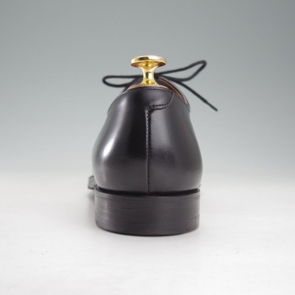 極美品★クロケット&ジョーンズ 6E【定価￥143,000-★ALEX/アレックス/348ラスト】ホールカット/カーフ/黒/メンズ/Crockett&Jones★o346