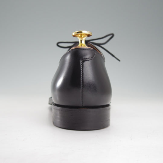 極美品★クロケット&ジョーンズ 6E【定価￥143,000-★ALEX/アレックス/348ラスト】ホールカット/カーフ/黒/メンズ/Crockett&Jones★o346