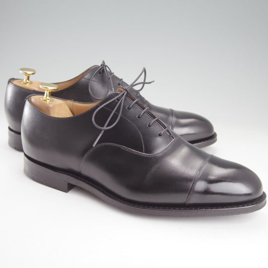 極美品★チャーチ 75G/UK7.5【定価￥181,500-★コンサル/CONSUL R 2.0】173ラスト/ストレートチップ/カーフ/黒/メンズ/Church's★o347