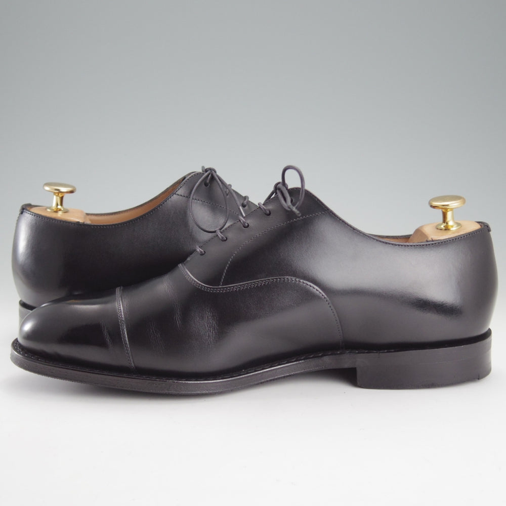 極美品★チャーチ 75G/UK7.5【定価￥181,500-★コンサル/CONSUL R 2.0】173ラスト/ストレートチップ/カーフ/黒/メンズ/Church's★o347