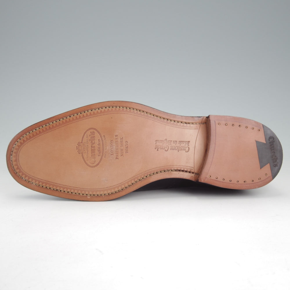 未使用★チャーチ 60F/UK6【定価￥203,500-★ディプロマット/DIPLOMAT】173ラスト/カーフ/黒/メンズ/Church's★p480