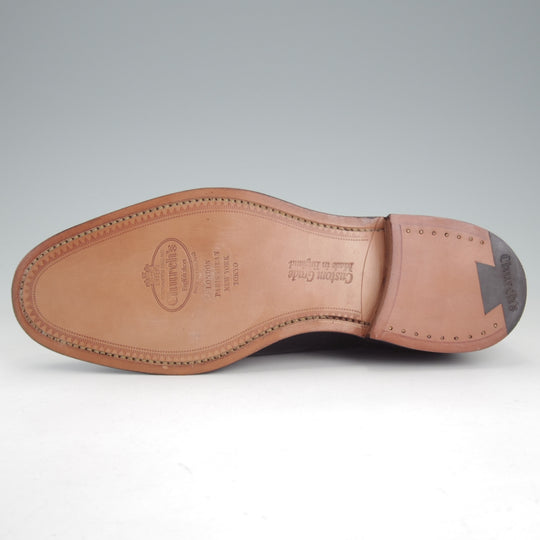 未使用★チャーチ 60F/UK6【定価￥203,500-★ディプロマット/DIPLOMAT】173ラスト/カーフ/黒/メンズ/Church's★p480