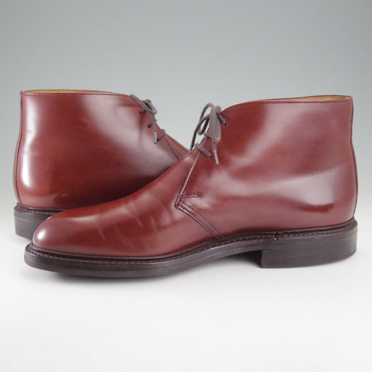 極上★クロケット&ジョーンズ 8.5E【現行定価10万円以上★CHEPSTOW/チャッカブーツ】325ラスト/赤茶/メンズ/Crockett&Jones★o895