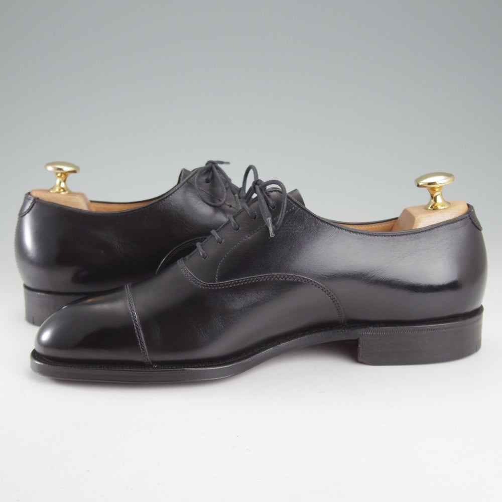 未使用★クロケット&ジョーンズ 5E【定価￥148,500-★WHITEHALL/ストレートチップ】330ラスト/カーフ/黒/メンズ/Crockett&Jones★o896
