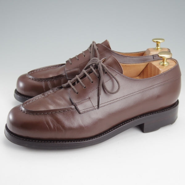 極上★(浅草)RENDO/レンド SIZE 8【定価￥84,700-★リッジウェイソール仕様/GB001】Uチップ/カーフ/濃茶/メンズ★n817