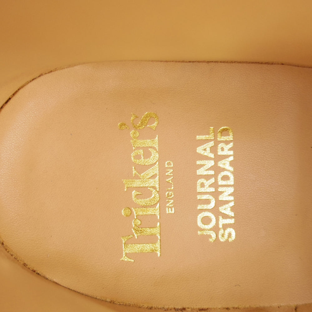 未使用★トリッカーズ SIZE 8.5【定価￥143,000-★リッジウェイソール/MALTON】ジャーナルスタンダード別注/モールトン/ブーツ/茶★n847