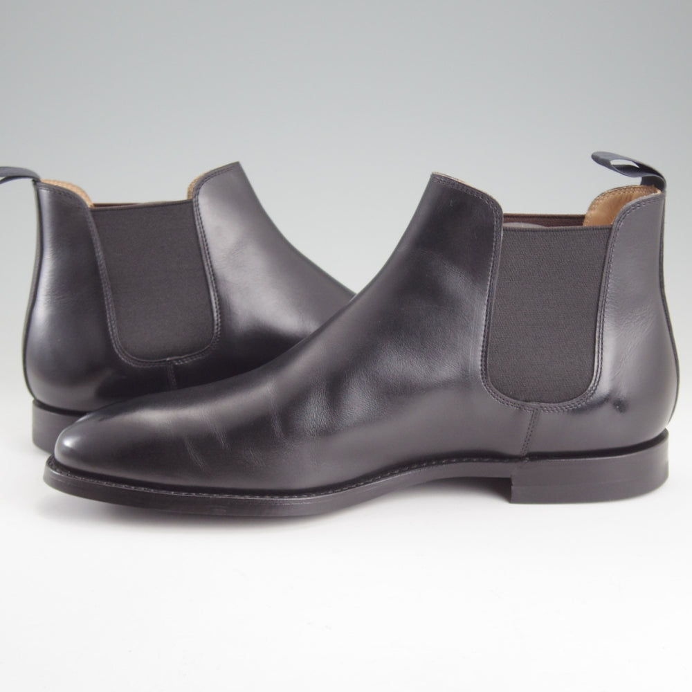 ほぼ試着程度★クロケット&ジョーンズ 8E【定価￥159,500-★サイドゴアブーツ/CHELSEA14】CITYソール/341ラスト/黒/Crockett&Jones★p483